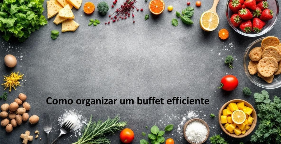 Como organizar um buffet infantil eficiente